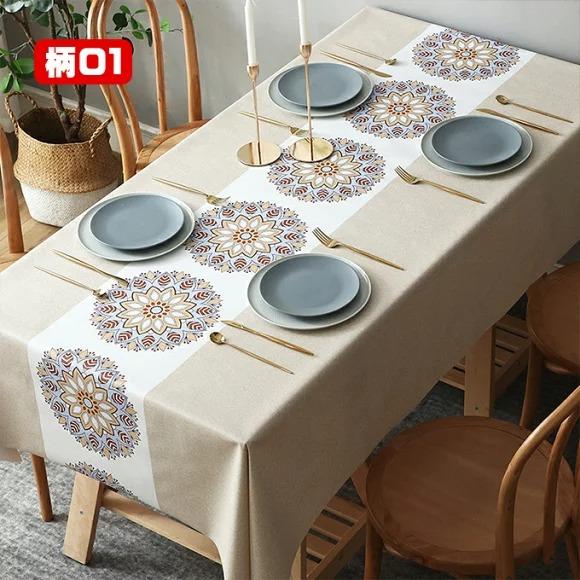 テーブルクロス 厚手 760g以上 撥水 チェック柄 北欧 おしゃれ 長方形