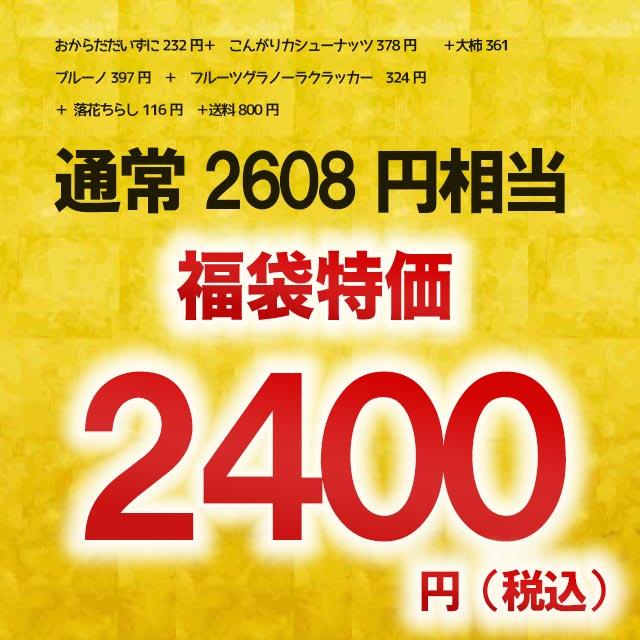 2026年 福袋 菓子 (おからだ1 こんがりカシューナッツ1 グラノーラ