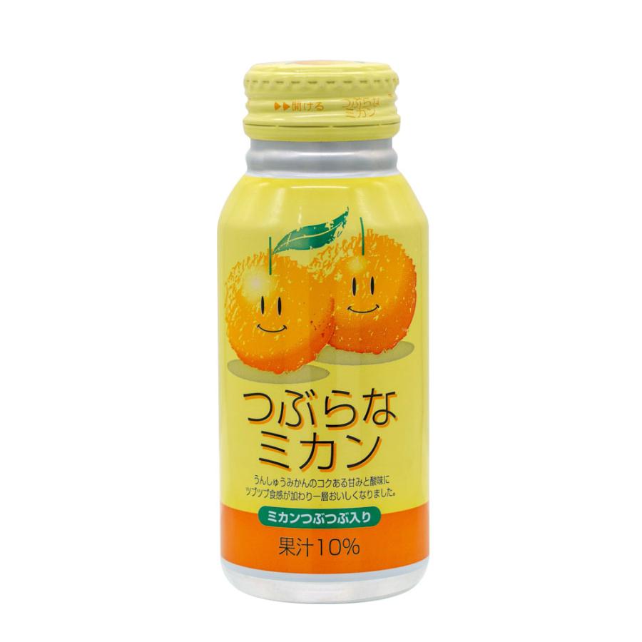 みかん。 ジェイエイフーズ つぶらなミカン 190g 大分 みかん ジュース 温州
