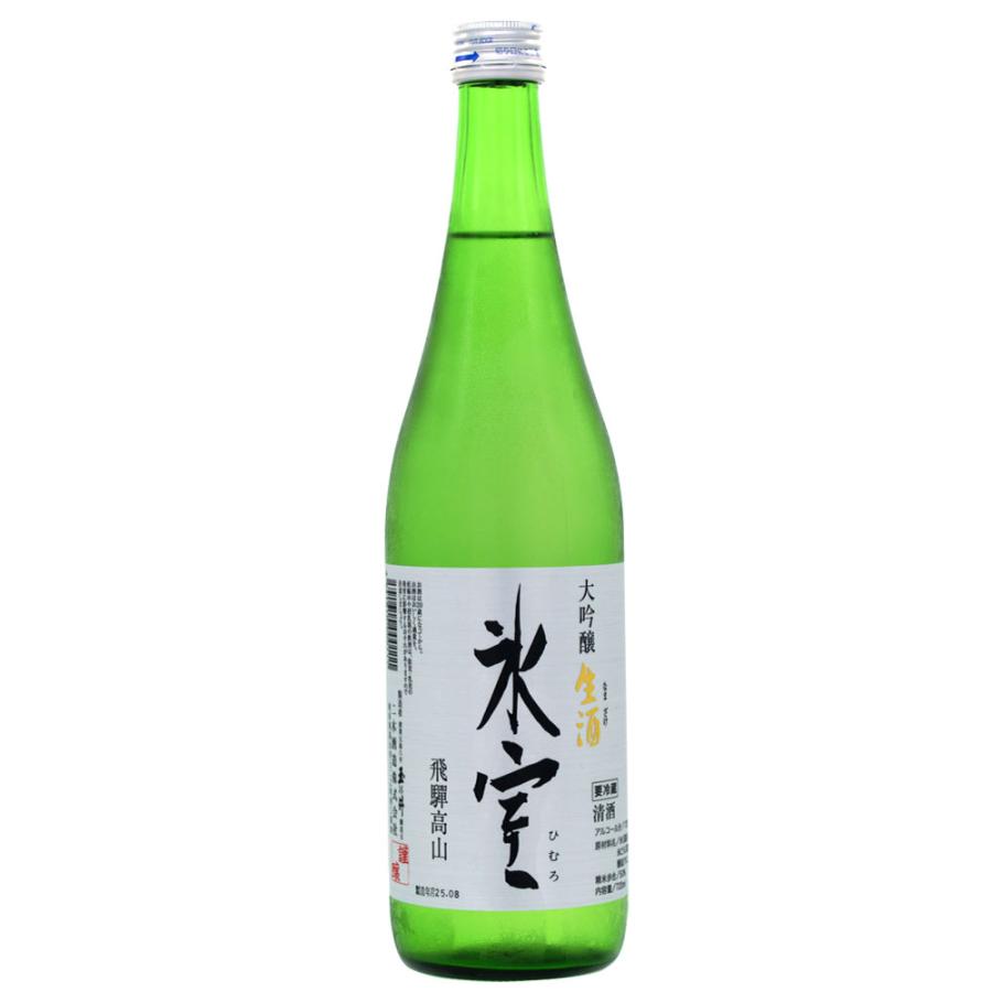 日本酒 氷室 ひむろ 720ml×1本 二木酒造 大吟醸 生酒 岐阜県 飛騨 高山