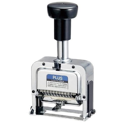 プラス ナンバーリング P型 A字体 付属品 インク黒