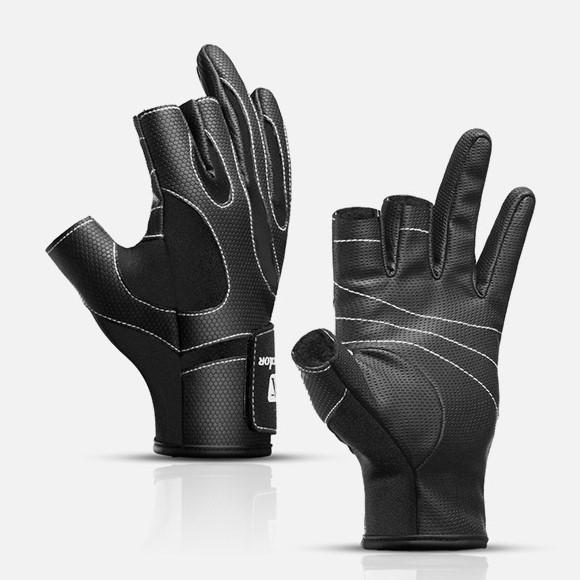 フィッシンググローブ 秋 冬用 ネオプレーン 釣り 手袋 用品 指出し