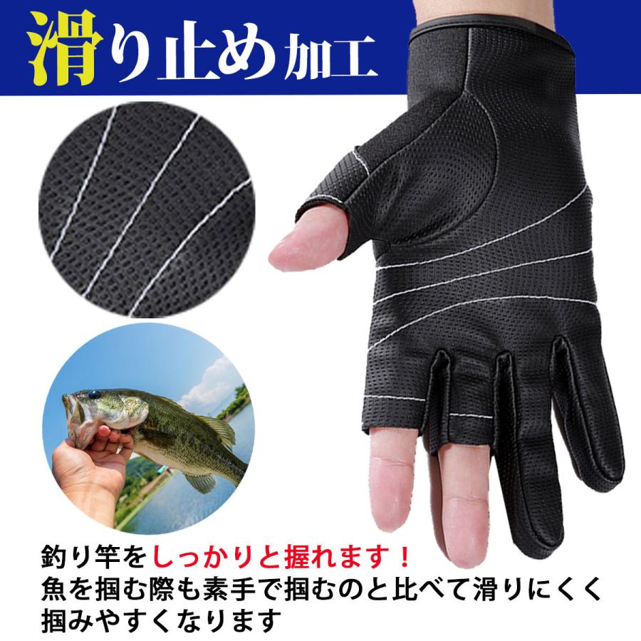 5☆大好評 フィッシンググローブ ブルー 釣り用手袋 3本カット 3フィンガー 釣り フィッシンググローブ ブルー 釣り用手袋 3本カット 3フィンガー 釣り