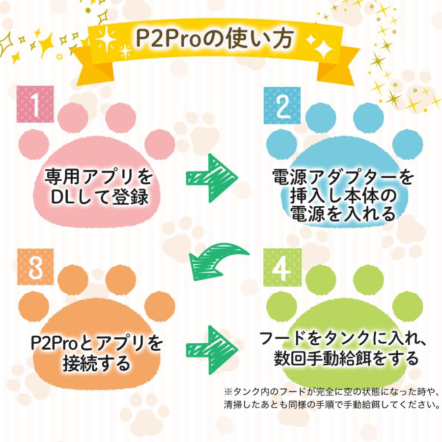 自動給餌器 ペット自動給餌器 カメラ付き ペット給餌器 猫 犬 ペット給餌機 ペットカメラ ペットフィーダー 自動餌やり機 Take-One(テイクワン) P2Pro｜take-one｜12