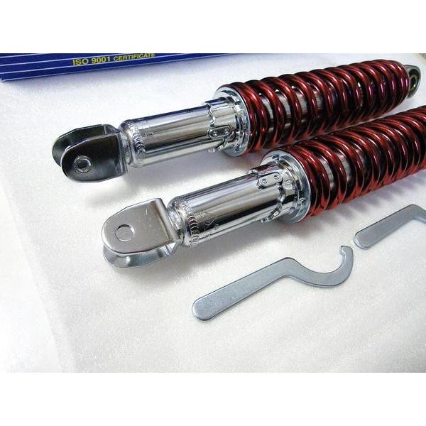 YAMAHA ☆純正サイズ! NEW レッド リアサス 320mm SET YAMAHA ☆純正サイズ! NEW レッド リアサス 320mm SET