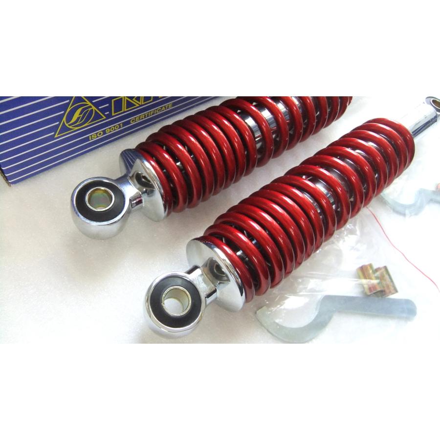 ☆旧車カスタム！ NEW レッド 320mm MDIリアショック SET ＊SR400