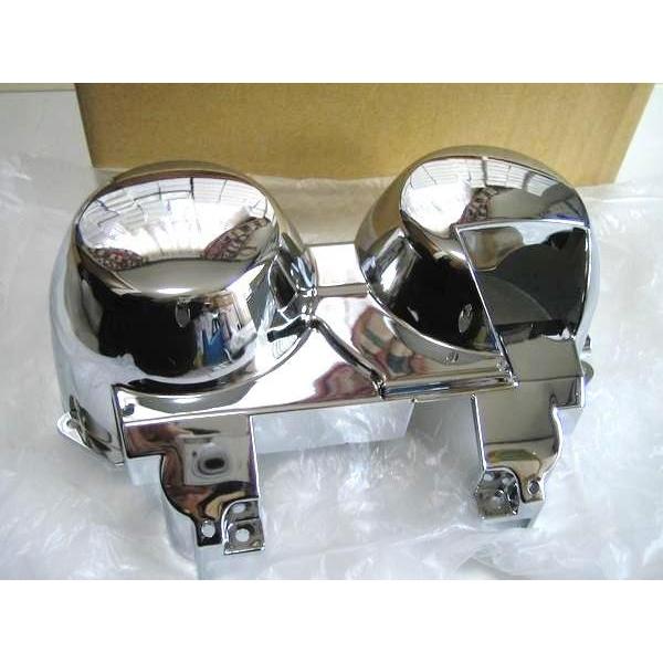 ホンダ（HONDA） ☆新品 処分！HONDA 旧メッキ メーターカバー【純正