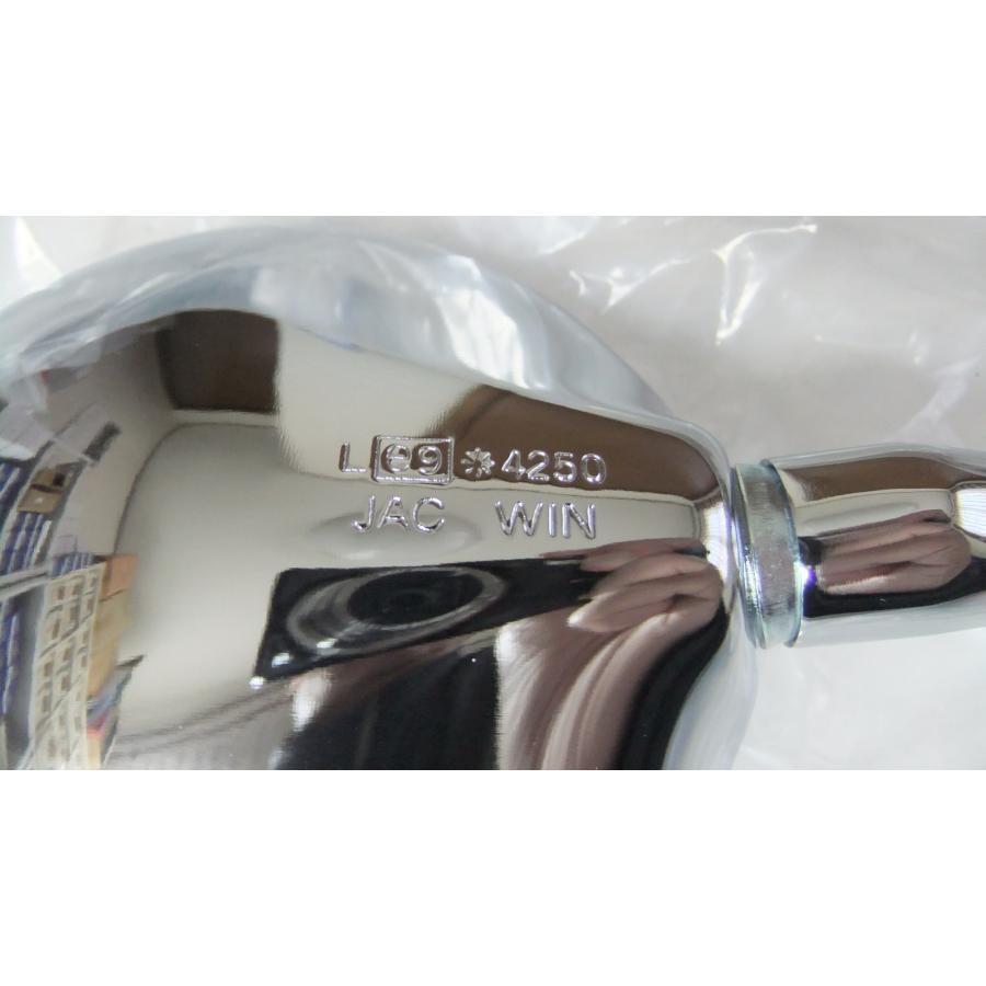 ミラー ☆旧：純正type メッキ ラウンド 10mm 正ネジ SET！ ＊イナズマ