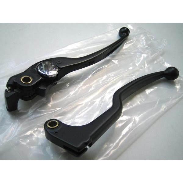 ★送料370円~ 新品 セミラジアル 黒レバーSET　＊CBR600RR（PC37）　＊CBR954RR（SC50）　専用｜take-parts