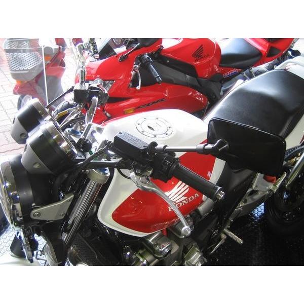ホンダ ☆【衝緩構造】NEW 純正タイプ！ BLACKスクエアミラー