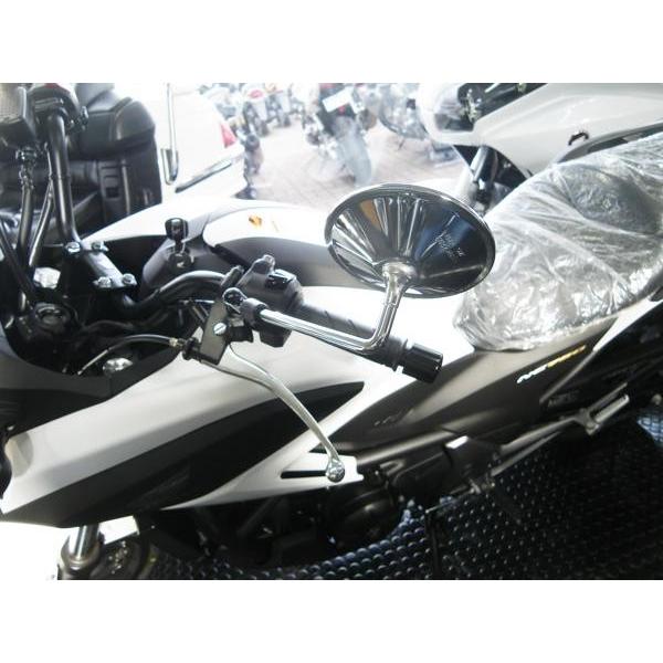 ☆【車検対応】NEW CLASSIC ミラー 10mm 正ネジSET ＊V-STROM