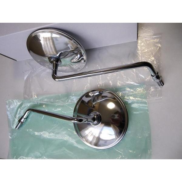 ミラー ☆CLASSICミラー 10mm 正ネジSET！【ハイクオリティレンズ