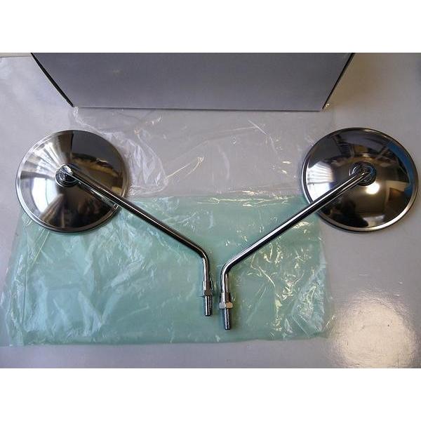 YAMAHA（ヤマハ） ☆CLASSICミラー 10mm 右：逆ネジ SET！【ハイ