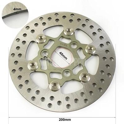 並行輸入品】フローティングブレーキローターディスクブレーキ 200mm 6