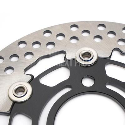 【並行輸入品】3穴ゲージ付きブレーキローターセット 220mm 4ピストンブレーキキャリパー 付属 Yamaha Yamaha Freesox Nitro bws 100 ジョグ 50バイク用
