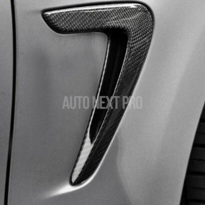 【並行輸入品】リアルカーボンフェンダートリムサイドボディ吸気グリルフェンダーエアベント -bmw F32 / F33 / F36 4シリーズ2014-2017_1