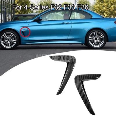 【並行輸入品】リアルカーボンフェンダートリムサイドボディ吸気グリルフェンダーエアベント -bmw F32 / F33 / F36 4シリーズ2014-2017_2