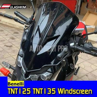 並行輸入品】Benelli用バイク 二輪ウィンドスクリーン tnt 125 135