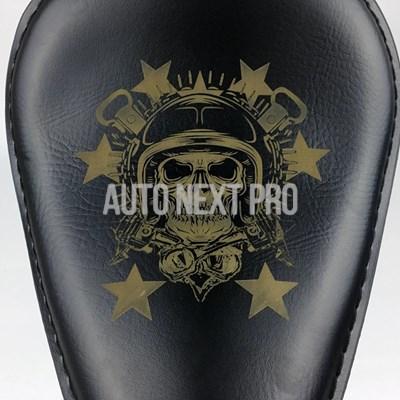 並行輸入品】バイクレトロレザーソロシート ハーレーカスタム
