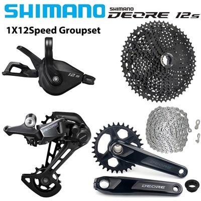 並行輸入品】ディレイラーセットSHIMANO-DEORE m6100 12 s 12スピード