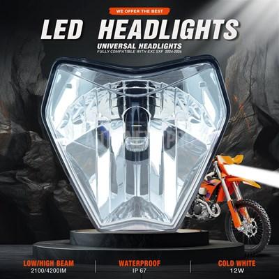 並行輸入品】powerzone-ヘッドライトフェアリング バイク ktm 2024 exc
