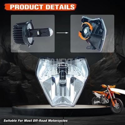 並行輸入品】powerzone-ヘッドライトフェアリング バイク ktm 2024 exc