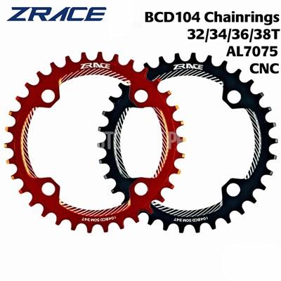 並行輸入品】zレースチェーンリング bcd104 32t/34t/36t/38t