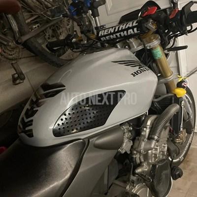並行輸入品】バイク燃料タンクパッド サイドデカール ニーグリップ