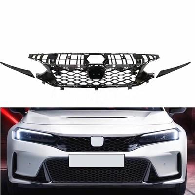 ホンダシビックタイプRFD2 Dangun Racing ブラックメッシュグリル ホンダシビックタイプRFD2 Dangun Racing ブラックメッシュ