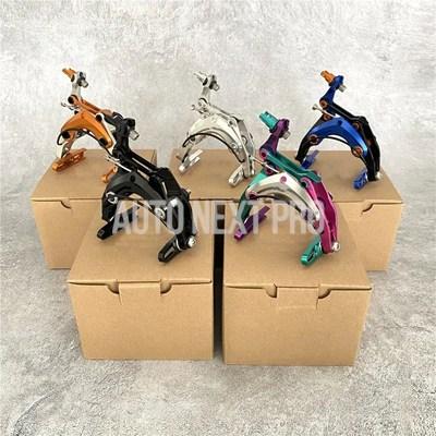 【並行輸入品】G4-ロードバイクブレーキ92g/96g トライアスロン グラベル Vブレーキキャリパー 直接取り付け 赤 r9100の画像