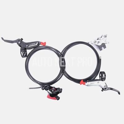 【並行輸入品】油圧ディスクブレーキ2ピストン 4ピストン sramレベルbrz slv ult 黒 mtbバイク 800-1550 950-2000 900-2000 950-1950mm フロント リア 黒_6