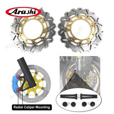 【並行輸入品】嵐-CNCフロント リアブレーキディスクローター ヤマハxp T-MAX sx abs 2017-2019 tech max abs 560 2020-2021_5