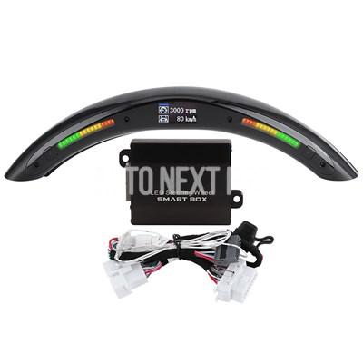 並行輸入品】デジタルディスプレイ付きLEDパフォーマンスステアリング 