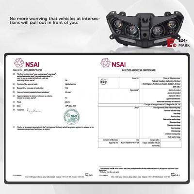 【並行輸入品】バイク用ledヘッドライト 自転車用ヘッドライト ヤマハx09用 2017 2018 2019 2020_9