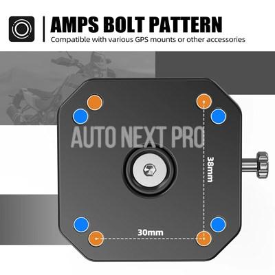 【並行輸入品】2026年 2025年ヤマハ テネレ700 XTZ700 T700全年式対応 12MM GPSホルダー バークランプ ナビゲーションブラケットマウント スーパーテネレ XTZ120の画像