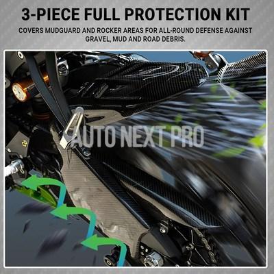 【並行輸入品】ZX-6R ロッカーアームカバー Kawasaki Ninja ZX6R ZX-6R ZX636 バイク スイングアームガードカバー 6R フェンダーマッドガード 2013-25_5