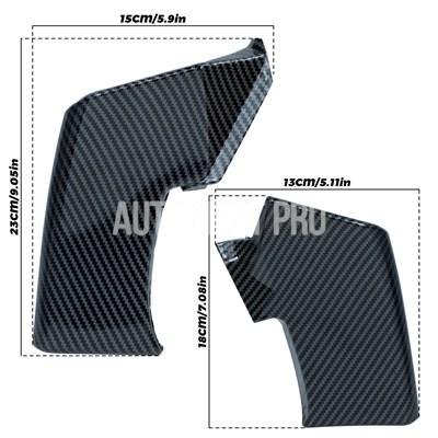 【並行輸入品】バイクスポイラー固定ウイングレット翼ドゥカティストリートファイター V2 V4 V4S V4SP 2020-2023 バイクウイングレット空力ウィングキット_5