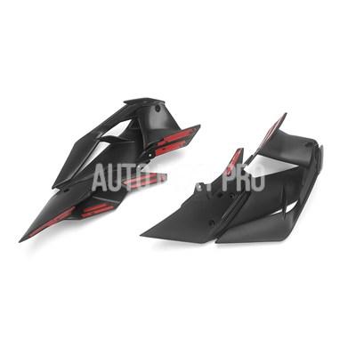 【並行輸入品】バイクスポイラー空力ウィングレット固定翼カワサキ ZX-4R ZX-4RR ZX-25R 2020-2025 サイドウィングサイドフェアリングサイドスポイラーの画像