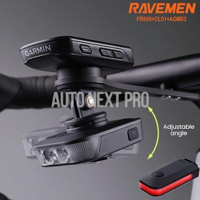 並行輸入品】RAVEMEN LED 自転車ライトセット 自転車 FR500 フロント