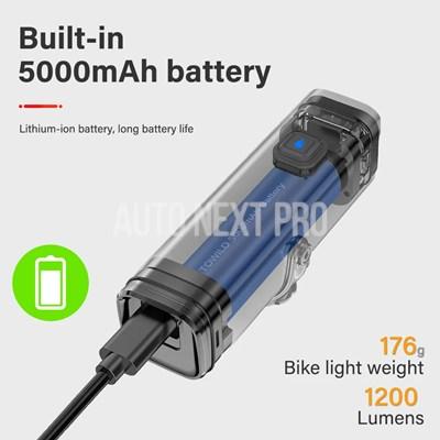 並行輸入品】TOWILD CL1200 スマート自転車ライトリモコン自転車ライト