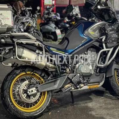 並行輸入品】51MM汎用ステンレス2穴バイクマフラーパイプ R6 Z900
