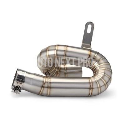 【並行輸入品】バイク マフラーストリートトリプル 765 S R RS エスケープリペア れたスラロームステンレスリンクパイプテールエンドマフラー