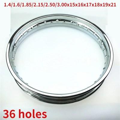 DID 19-1.85ホイールリム　36穴　19インチ　ブレーキドラム141mm DID(大同工業) 鉄リム 1.85-18(36穴) KB4-F バイク : パーツダイレクト