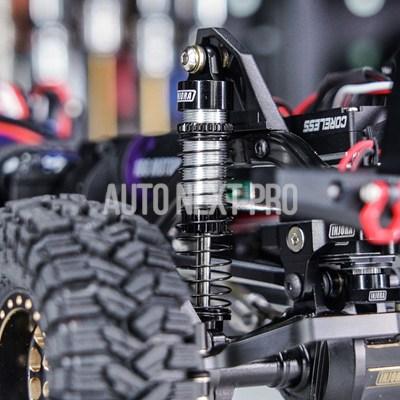 INJORA 59MM ロングネジショックアブソーバー オイルダンパー 1/18 RC クローラー TRX4M アップグレード用 4M-42