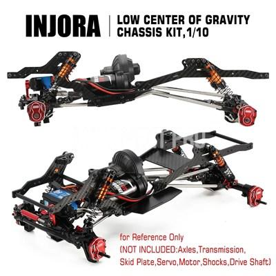 INJORA LCG カーボンシャーシキットフレームガーダー 1/10 RC