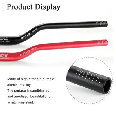 BUCKLOS マウンテンバイクハンドルバー 31.8 mm 25.4 mm自転車ライザー