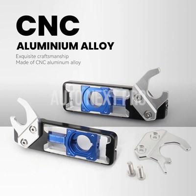 CNC アルミリア車軸ブロックチェーンアジャスターテンショナー BMW M1000R S1000R S1000XR S1000RR バイクアクセサリーの画像
