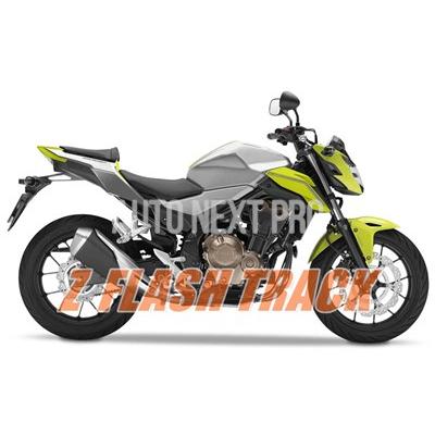 ボディキット ホンダ用ボディキット 射出モールド イエロー   プラスチック カスタムカラー cb500f cb 500f cb500 f 500  2016  2017  2018の画像