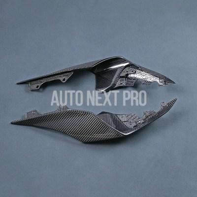 100% 3K純粋カーボン バイクテールフェアリングカウリングサイドパネル 2015 2017 2020 2022 ヤマハR1 R1M用_8