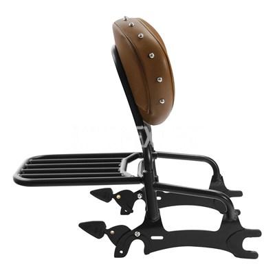シーシーバーラゲッジラックバックレストindianチーフステイン2014-2022 springfieldダークホースマンティーザー押さえるロードマスターバイク